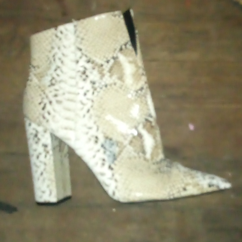 Never worn snake skin boots